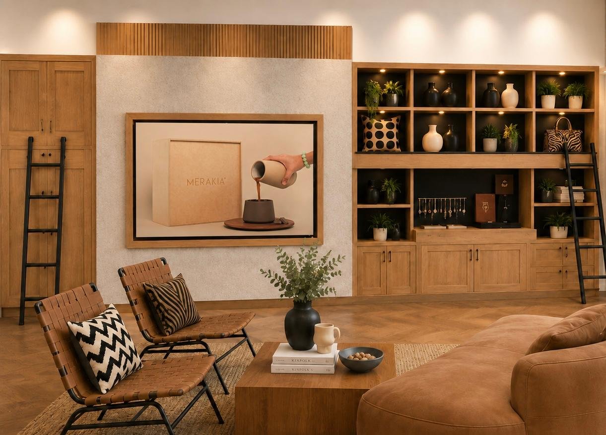 NOMAD Concept Boutique con diseño interior premium y objetos curados